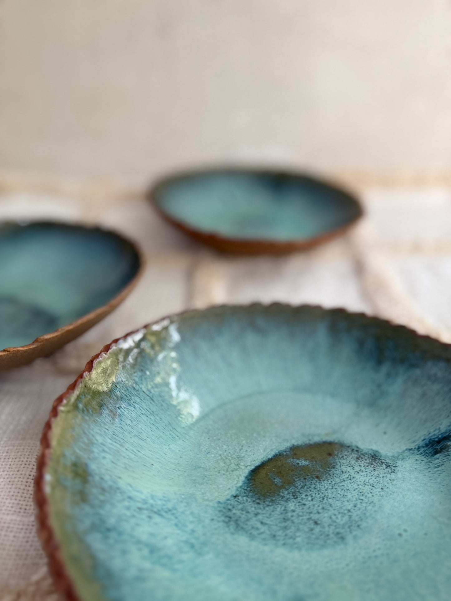 Serving Bowl/ Dinner Bowl- Emerald