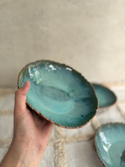 Serving Bowl/ Dinner Bowl- Emerald