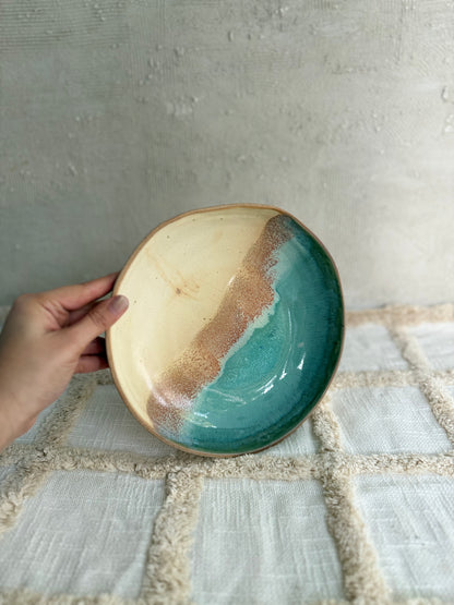 Serving Bowl/ Dinner Bowl- Ocean