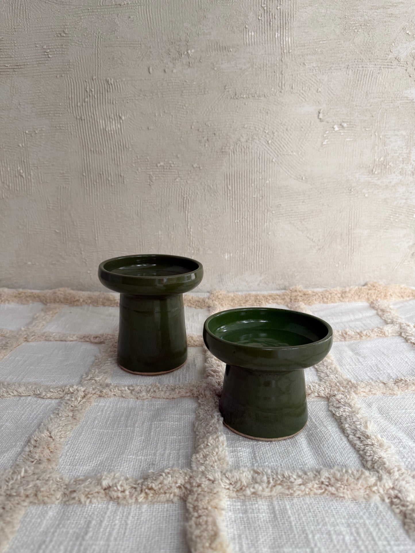 Pedestal Bowl/ Candle Holder