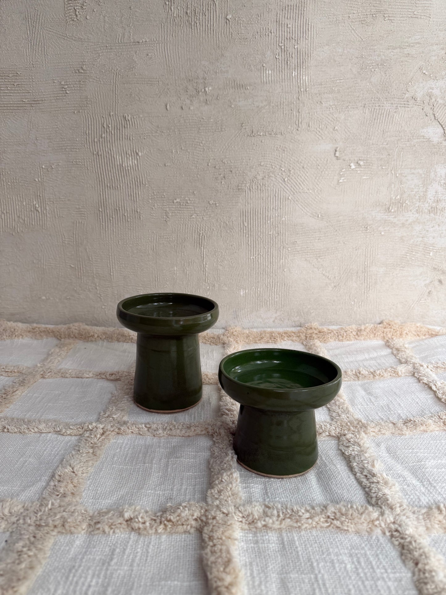 Pedestal Bowl/ Candle Holder