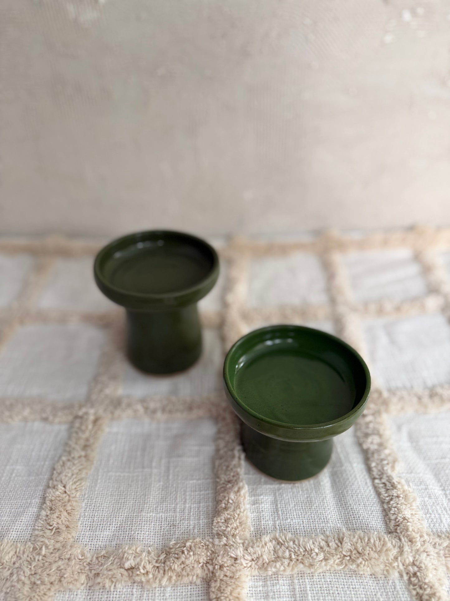 Pedestal Bowl/ Candle Holder