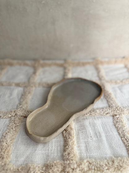 Serving Platter- Crackle Glaze