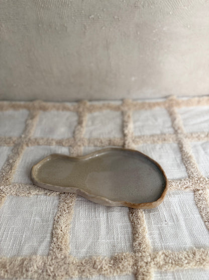 Serving Platter- Crackle Glaze