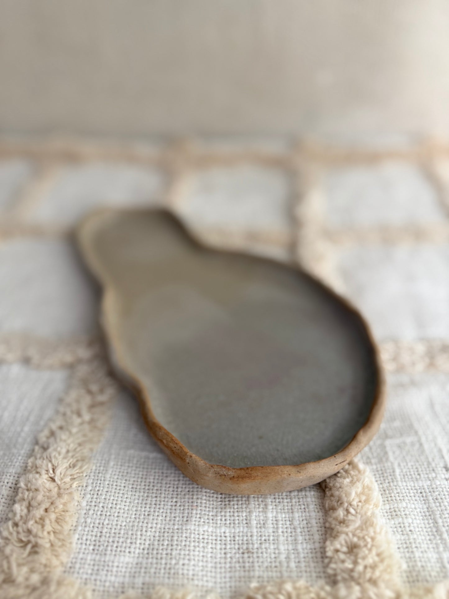 Serving Platter- Crackle Glaze