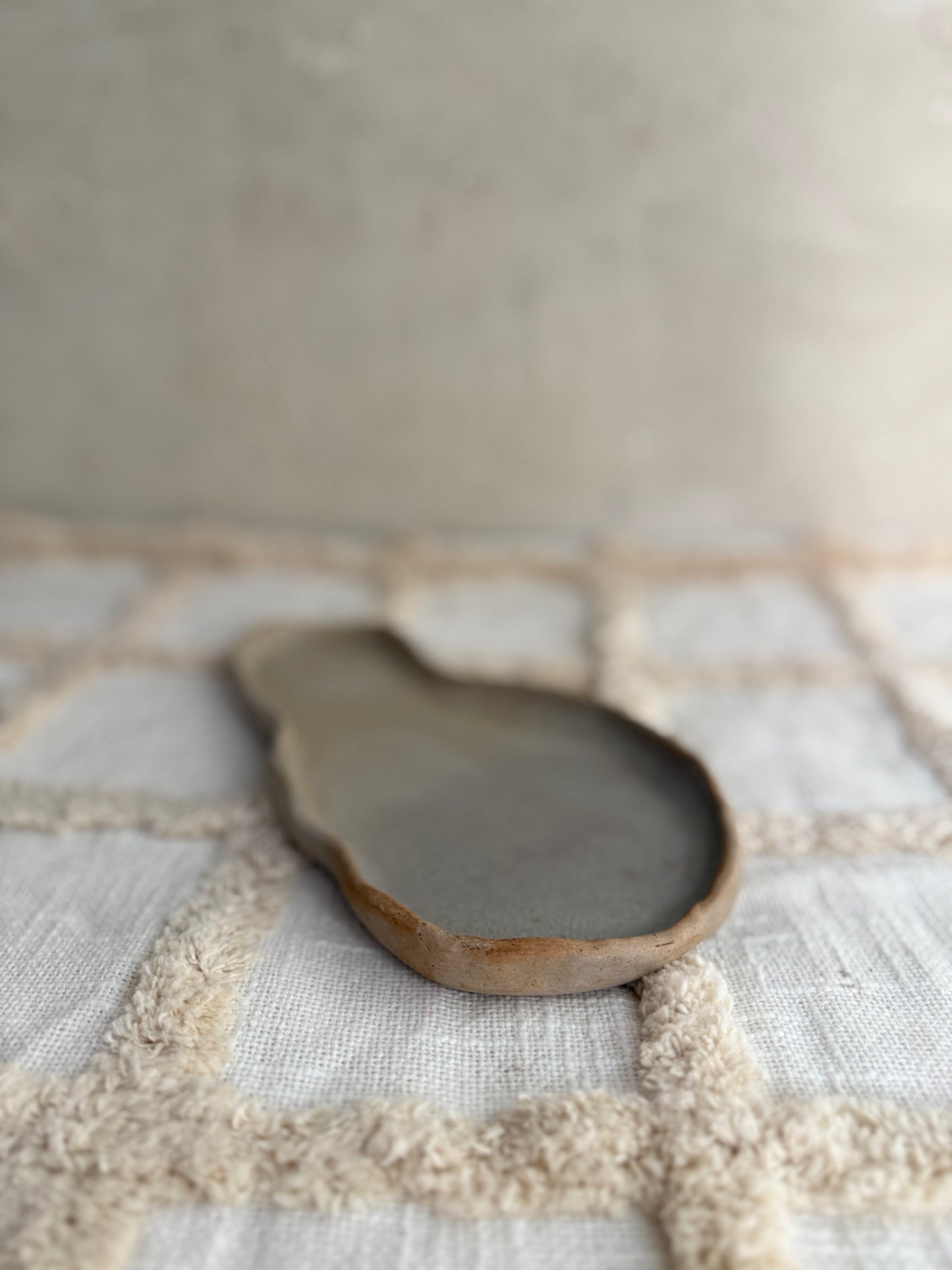 Serving Platter- Crackle Glaze