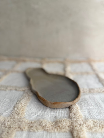 Serving Platter- Crackle Glaze