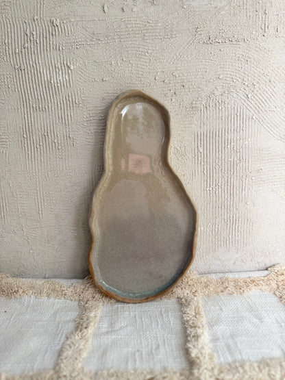 Serving Platter- Crackle Glaze