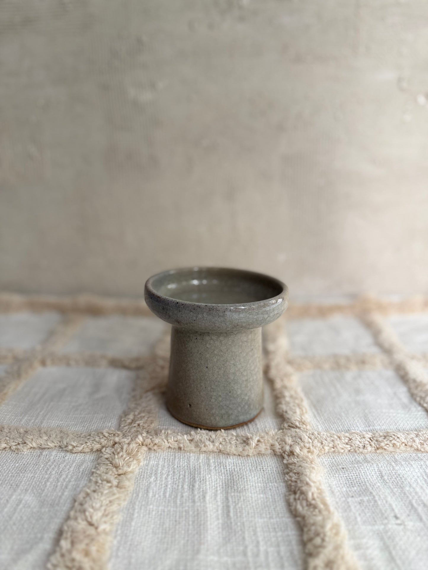 Pedestal Bowl/ Candle Holder