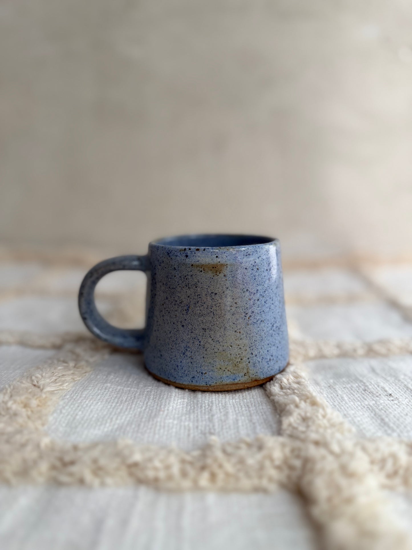 Coffee Mug- Speckled Blue