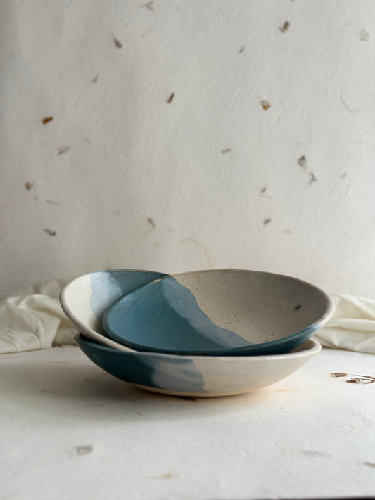 Dinner Bowl- Ocean Series- Teal