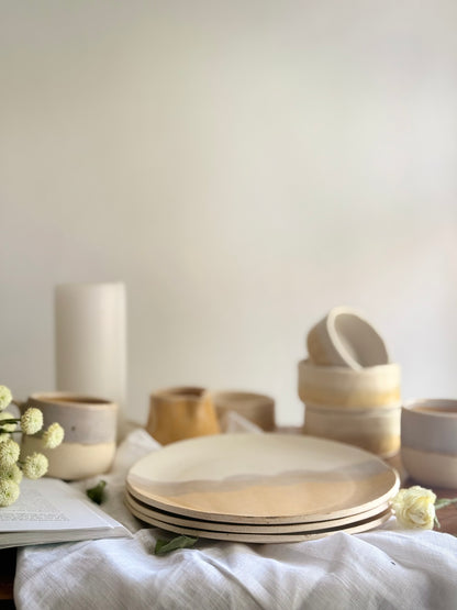 Plate- Set of 2- Honey- 8"