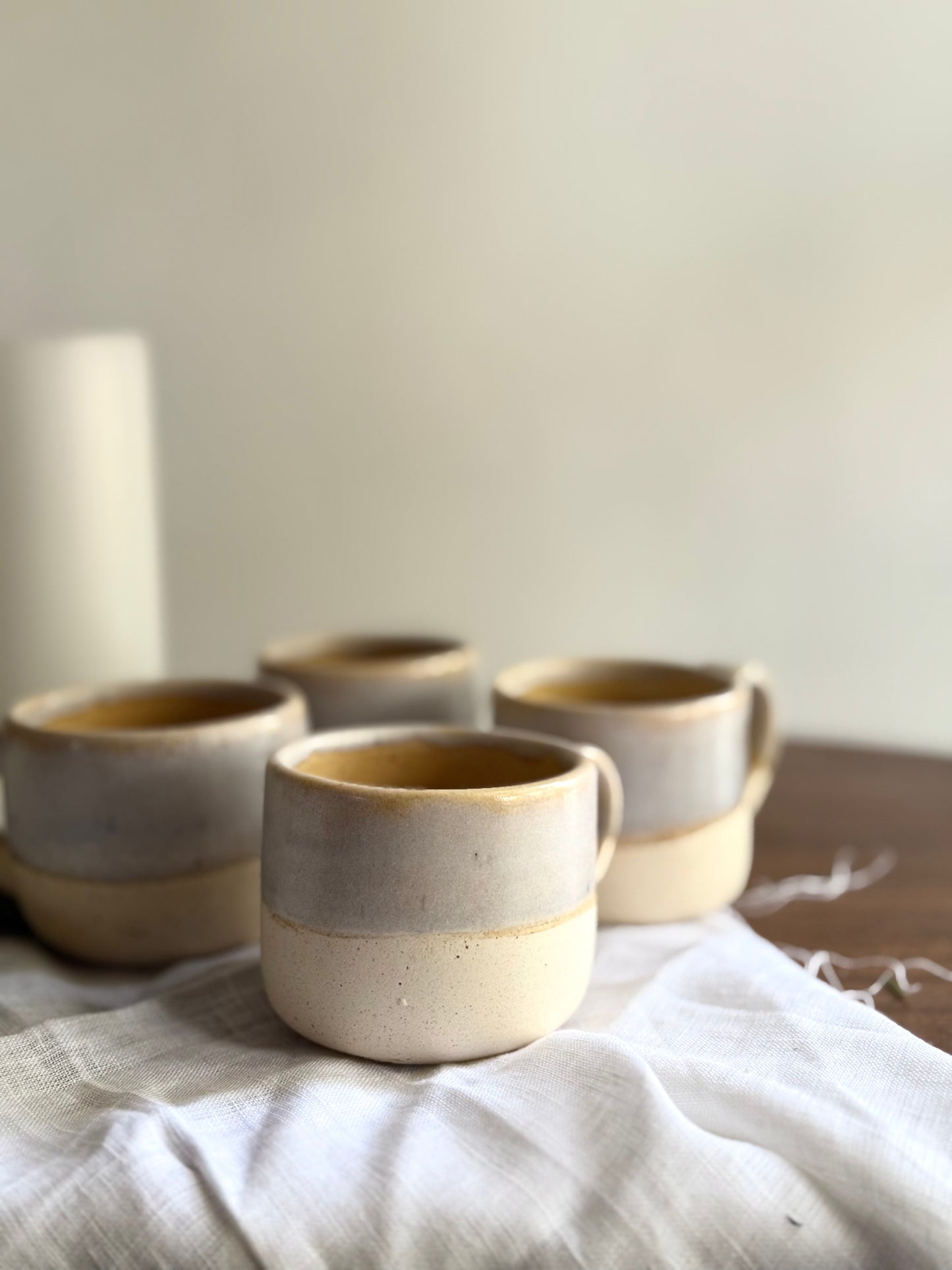 Teacup- Set of 4- Honey