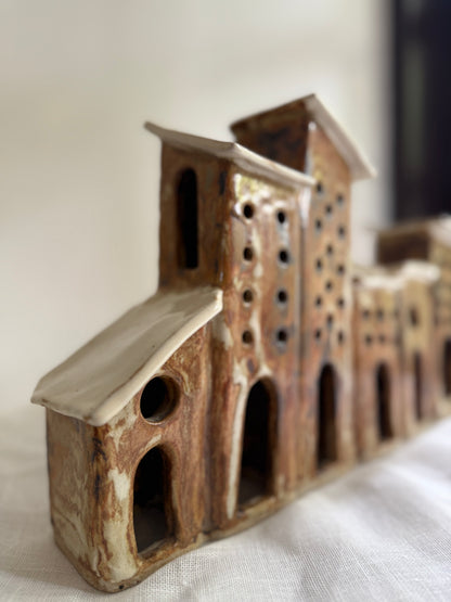 "Forgotten"- Tealight Lantern Sculpture- Showpiece
