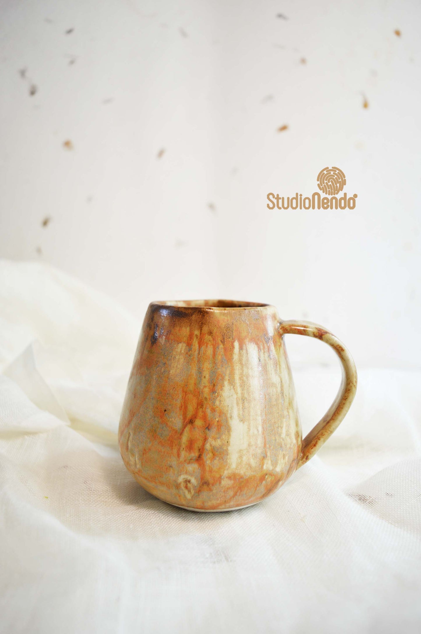 Belly Mug- Orange Shino