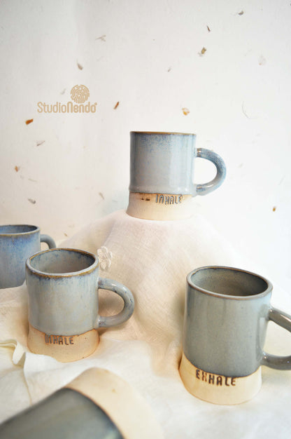 Inhale Exhale- Mug Set