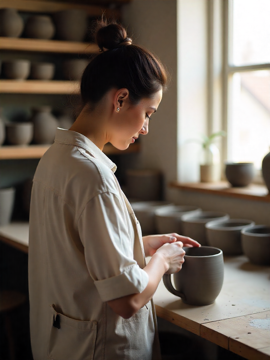 10 Sessions- Learn to make Mugs/Cylinders- Wheel Throwing