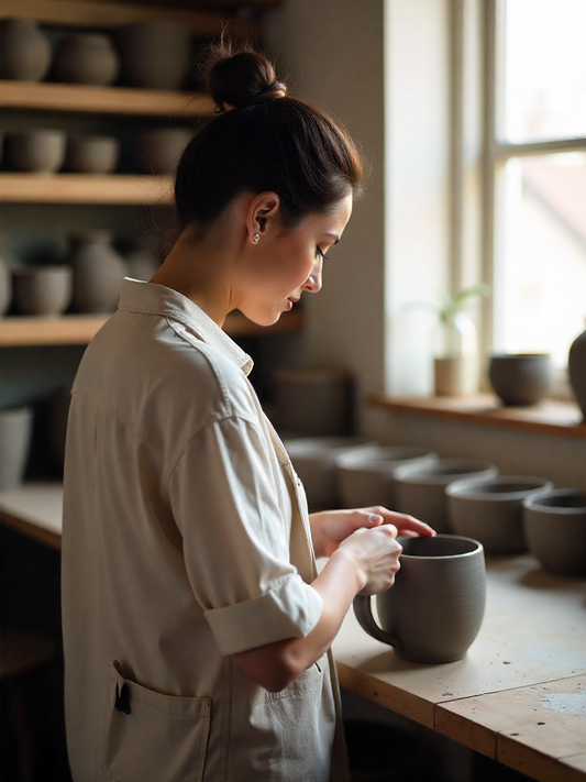 10 Sessions- Learn to make Mugs/Cylinders- Wheel Throwing