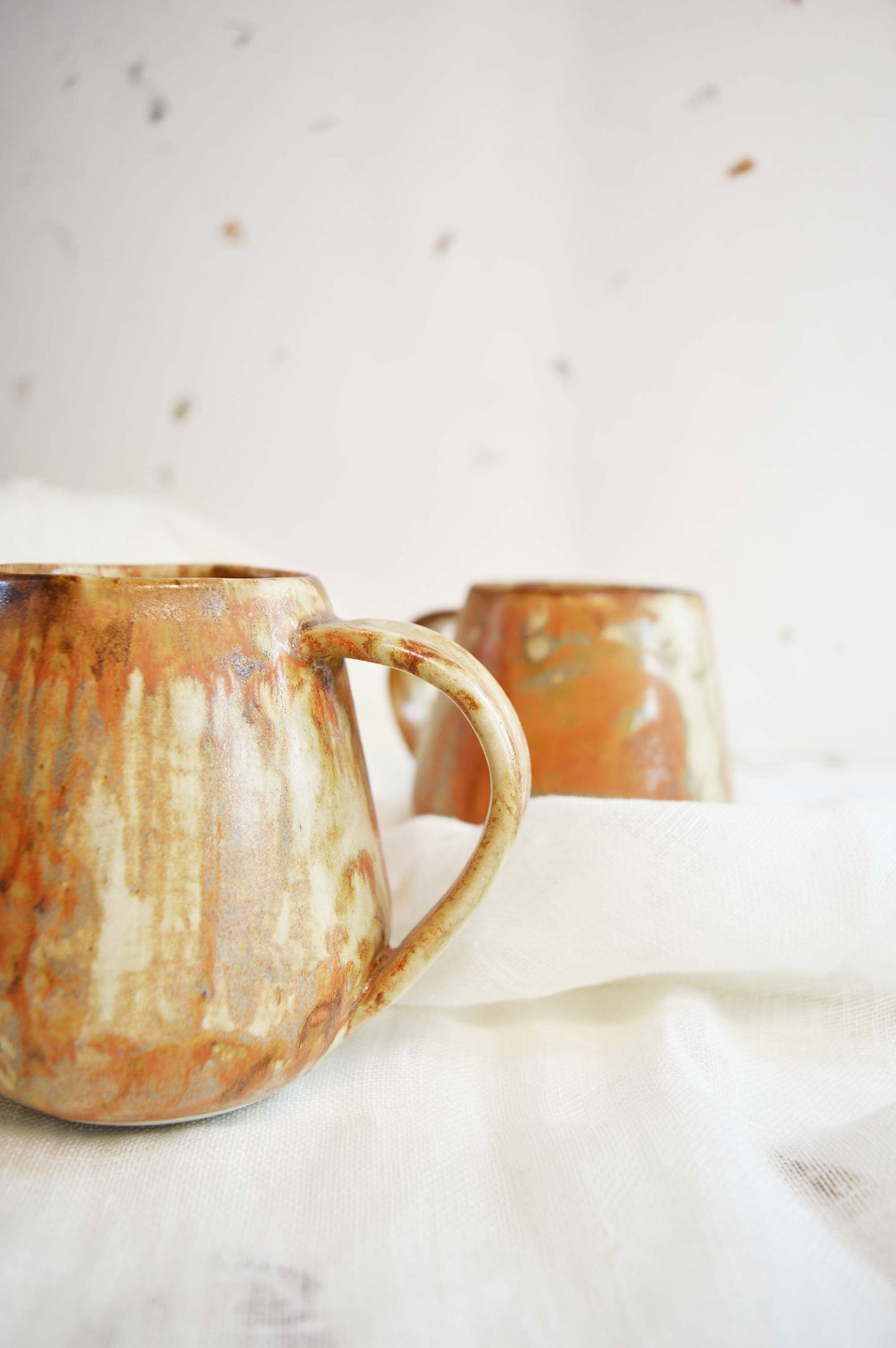 Belly Mug- Orange Shino