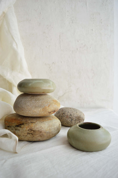 Pebble Ashtray- Sage Green