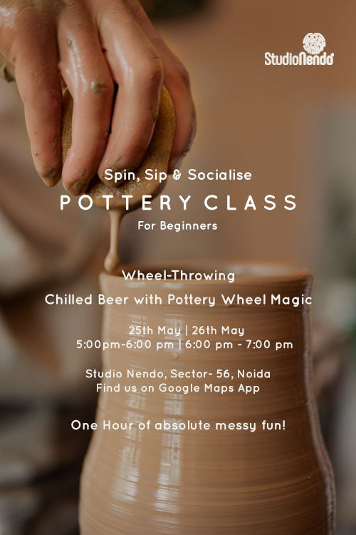 Spin, Sip, and Socialise: Wheel-Throwing Session