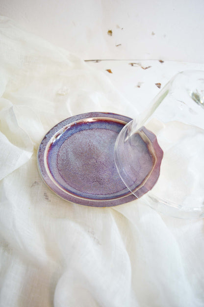 Glass & Ceramic Cake Cloche- Medium
