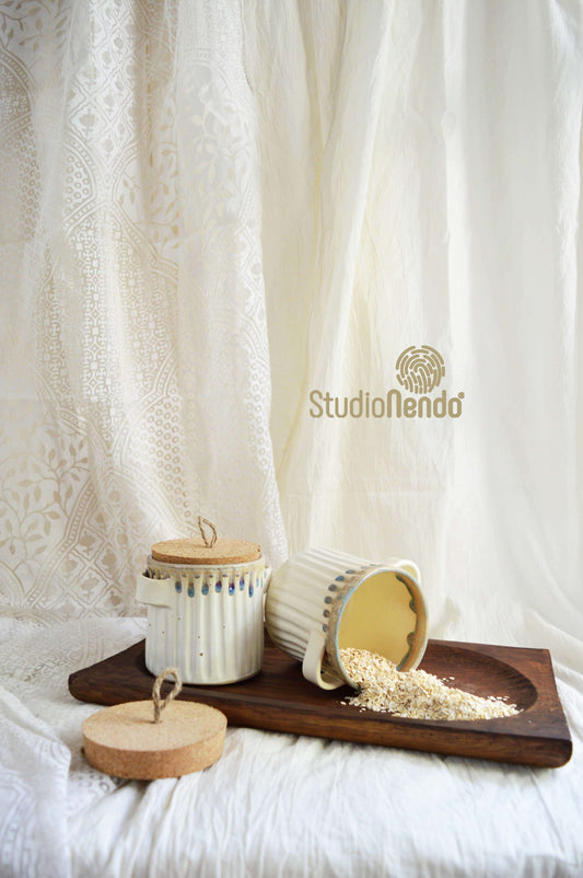 FLUTED JARS- CANDY MELT