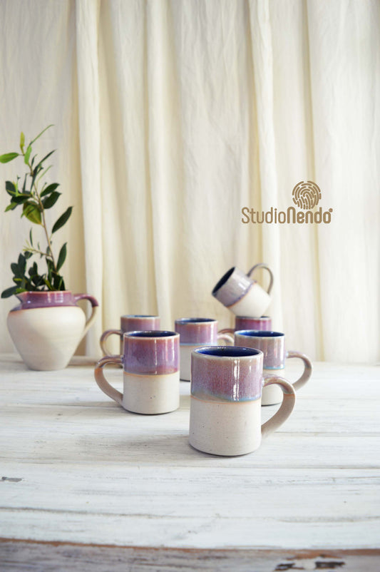 TALL COFFEE MUG- CASHMERE ROSE