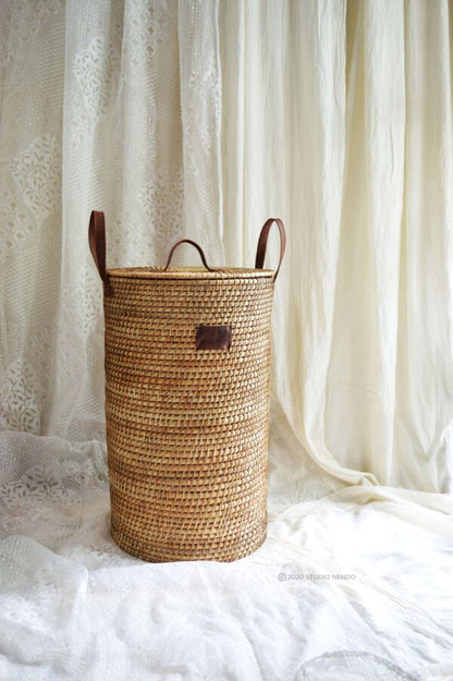 Cane Laundry Basket