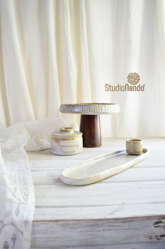 SERVING TRAY- BEIGE