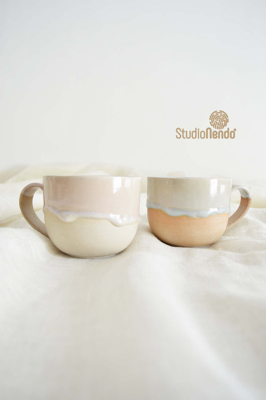 Cappuccino Cup- Snowflake- Set of 2
