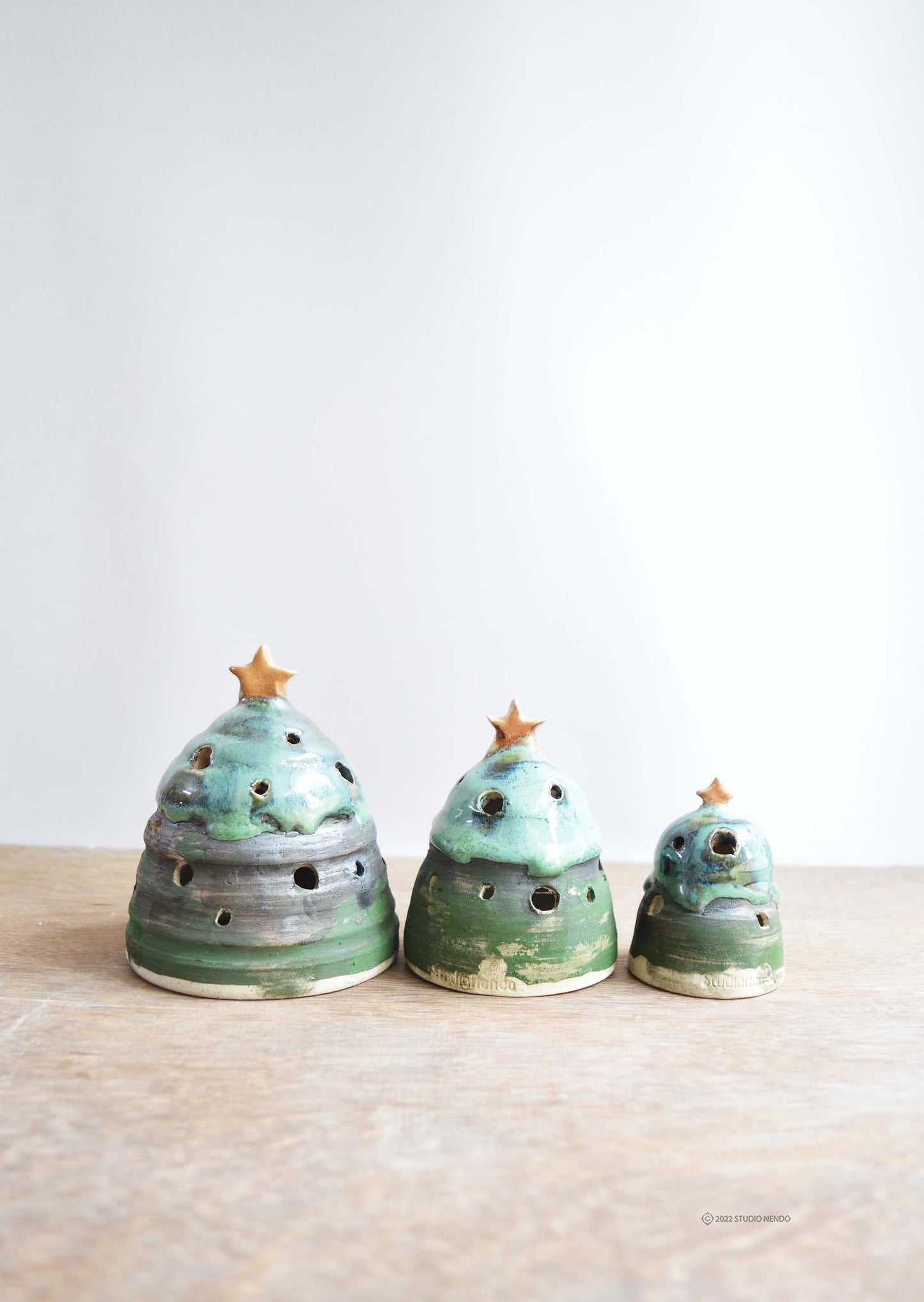 Tealight Christmas Trees- Set of 3