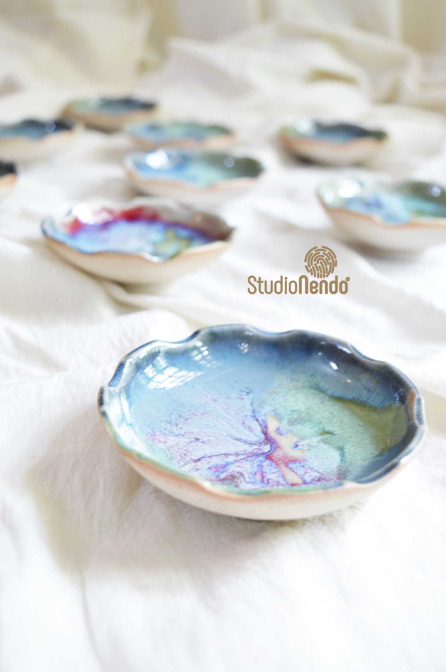 DIP BOWL- WILDFLOWER- MOTTLED COLLECTION