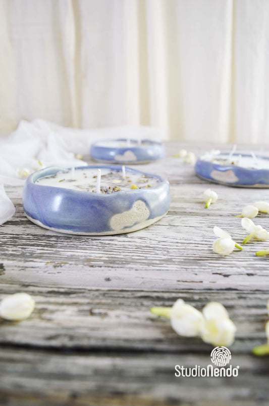 Festive Candle- Lilac- Lavender